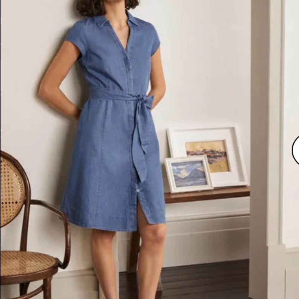 NWT Boden Rowena Shirt Dress, size US 8R